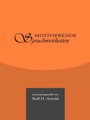 cover image of Motivierende Spruchweisheiten